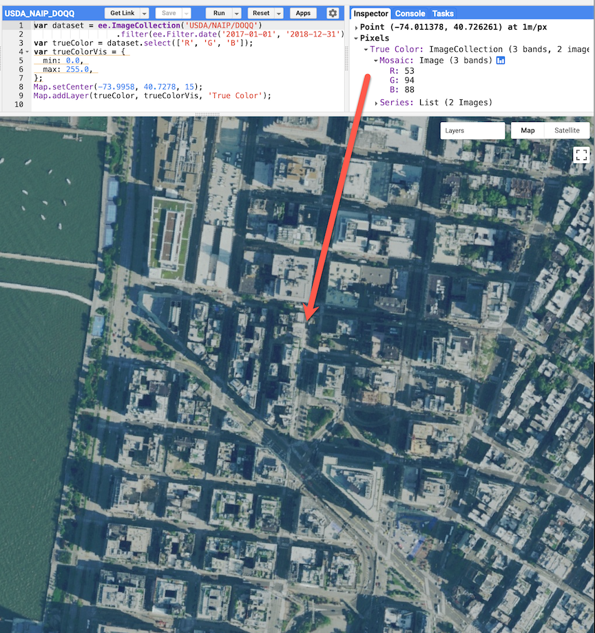 Pixel Location