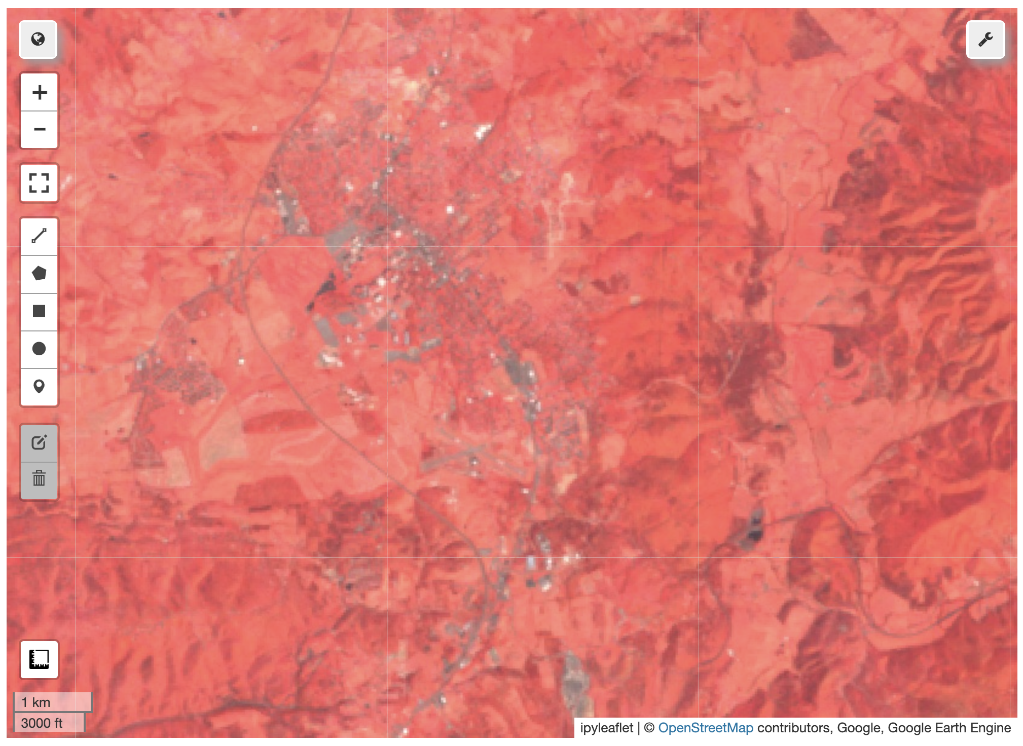 Landsat False Color