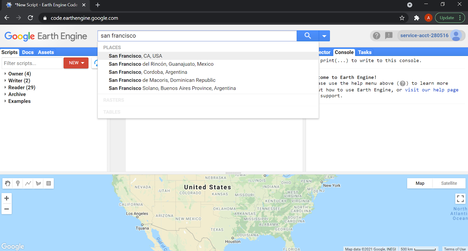 Using Search Bar